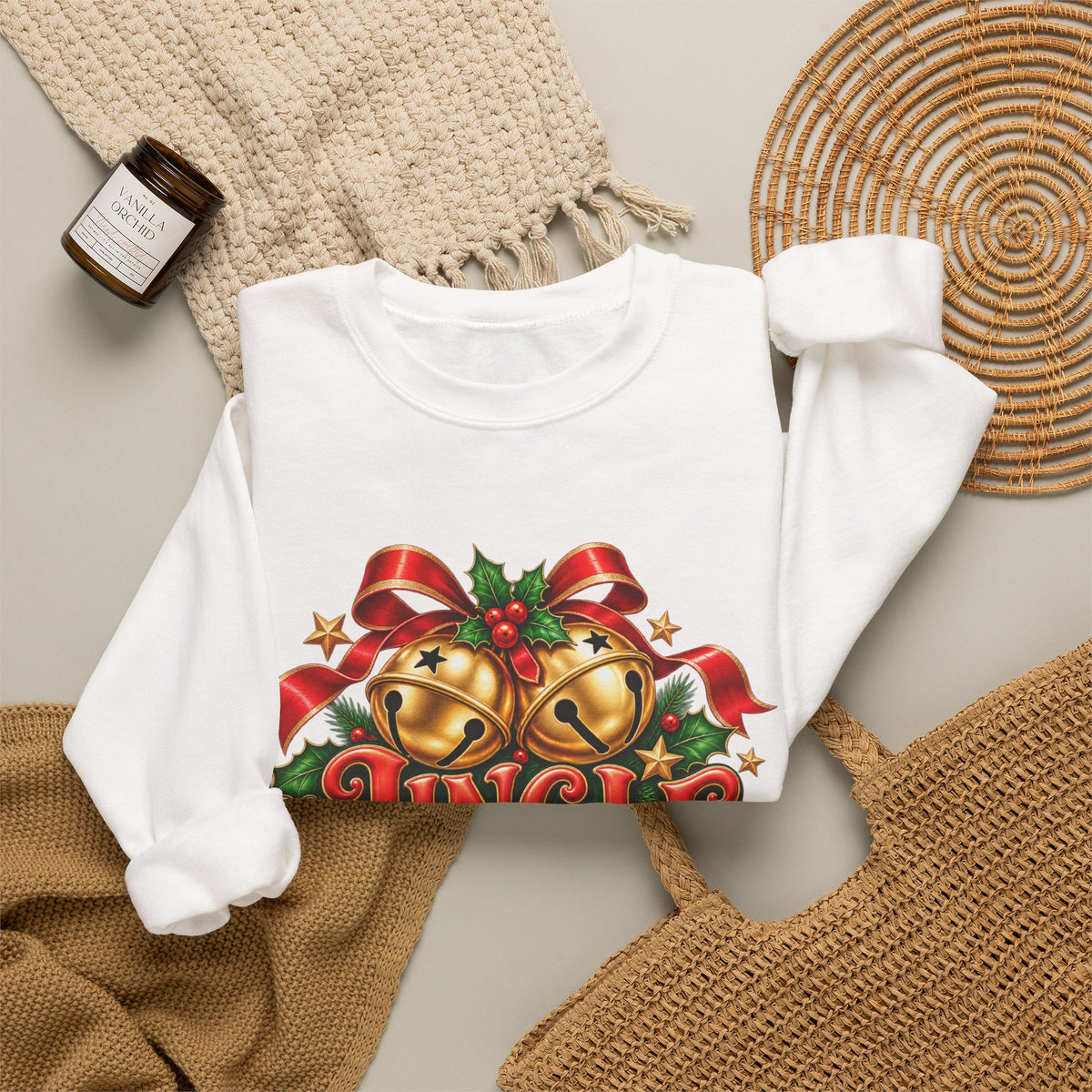 Jingle All the Way Christmas Crewneck Sweatshirt