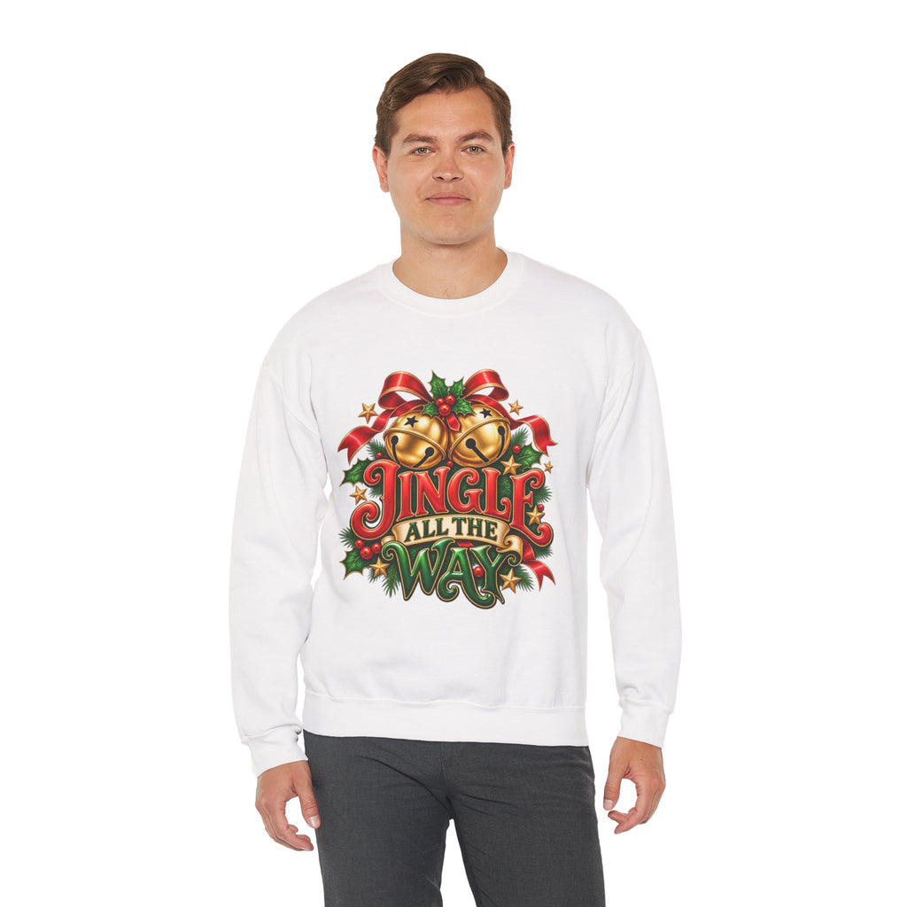 Jingle All the Way Christmas Crewneck Sweatshirt