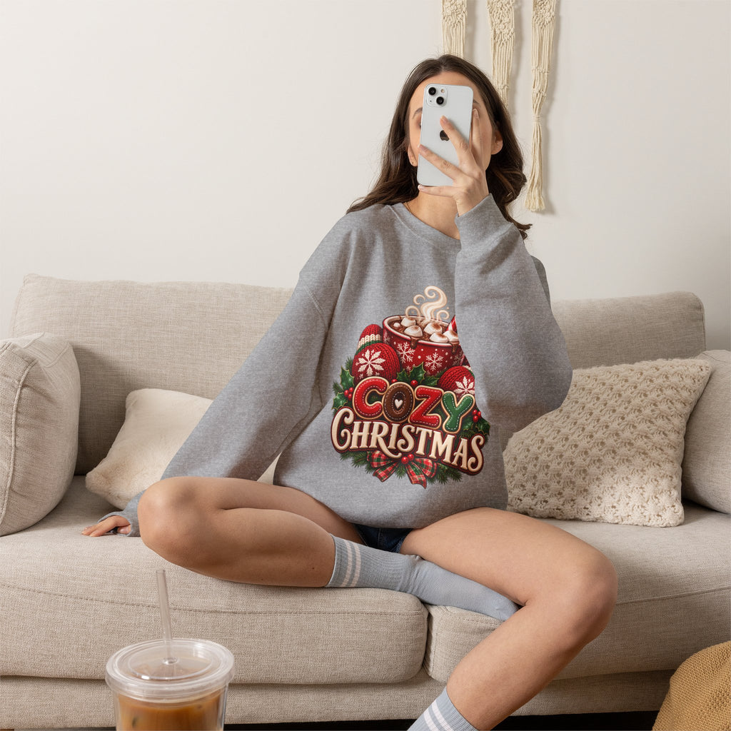Cozy Christmas Crewneck Sweatshirt