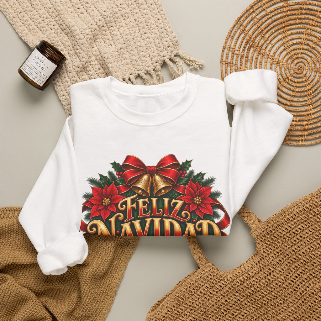 Feliz Navidad Christmas Crewneck Sweatshirt