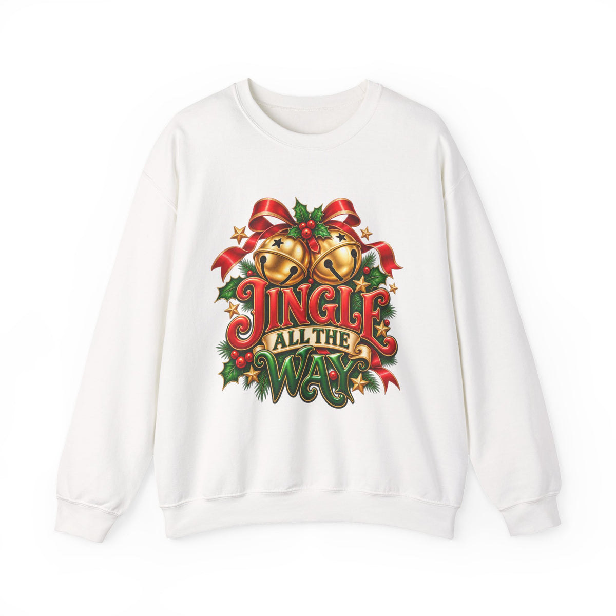 Jingle All the Way Christmas Crewneck Sweatshirt