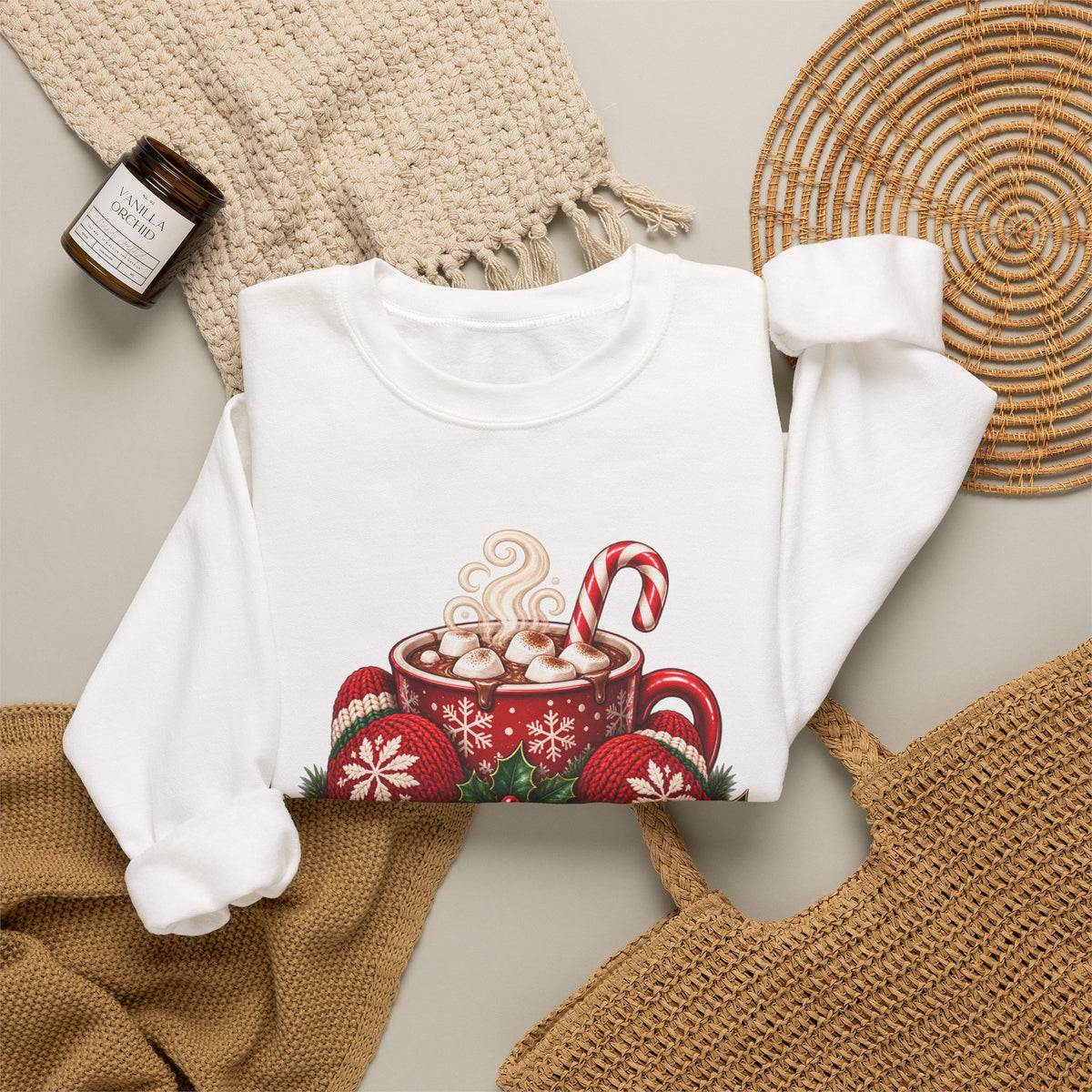 Cozy Christmas Crewneck Sweatshirt