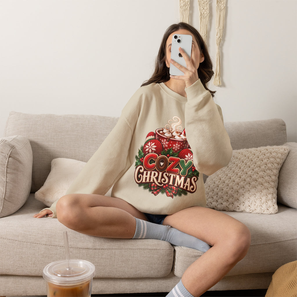 Cozy Christmas Crewneck Sweatshirt