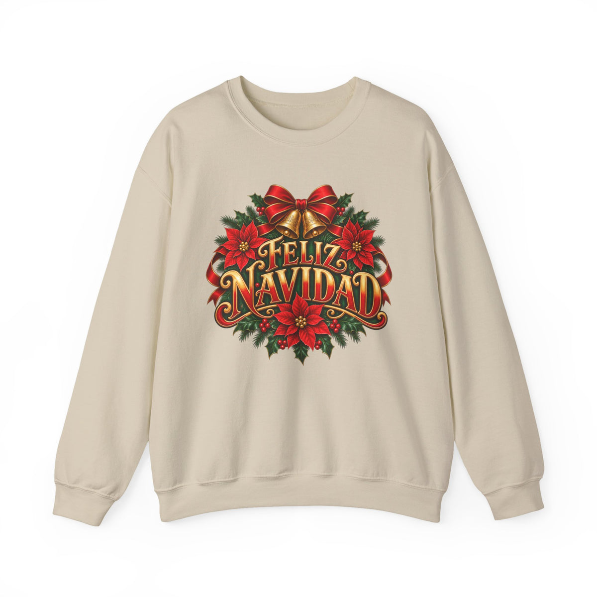 Feliz Navidad Christmas Crewneck Sweatshirt