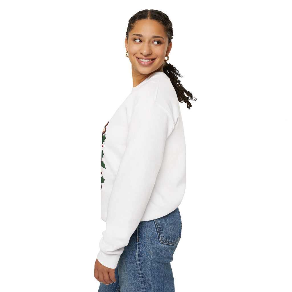 Baking Spirits Bright Christmas Gingerbread Crewneck Sweatshirt