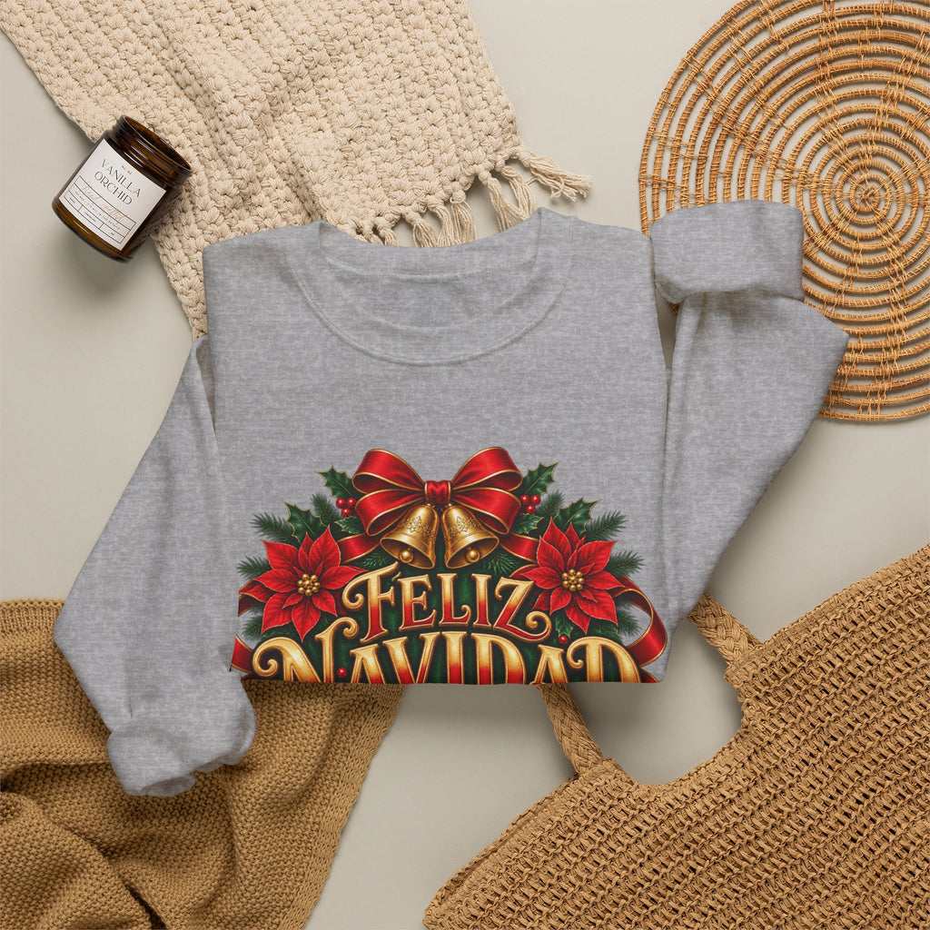 Feliz Navidad Christmas Crewneck Sweatshirt